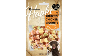 HAPKI SMALL BISCUITS WITH CHICKEN 85GR HAPKI SMALL BISCUITS WITH CHICKEN 85GR