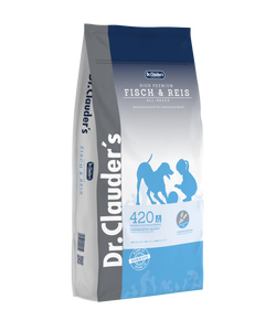 Dr.Clauder's Best Choice High Premium Fish and Rice is a complete, soft and tasty food for sensitive dogs with allergies. Even dogs with loss of appetite or nervous appearance find in this complete food all the nutrients to meet their daily needs. With fish with valuable omega 3 and omega 6 fatty acids and rice. Dr.Clauder's Best Choice High Premium Fish and Rice is a complete, soft and tasty food for sensitive dogs with allergies. Even dogs with loss of appetite or nervous appearance find in this complete food all the nutrients to meet their daily needs. With fish with valuable omega 3 and omega 6 fatty acids and rice.