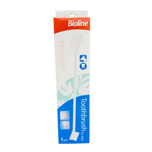 Bioline Toothbrush For Dogs Set 4pcs Bioline Toothbrush For Dogs Set 4pcs