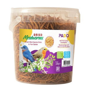 Pado Dried Mealworms 100g Pado Dried Mealworms 100g