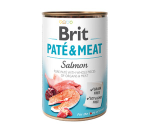 Brit Paté & Meat Salmon 400 g Brit Paté & Meat Salmon 400 g