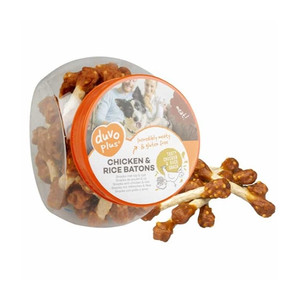 Duvo+ Meat Chicken & Rice Batons 400g