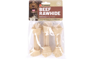 SNACKS R'HIDE PREMIUM KNOTTED BONE 12,5CM 45GR / 3 PCS 135GR SNACKS R'HIDE PREMIUM KNOTTED BONE 12,5CM 45GR / 3 PCS 135GR