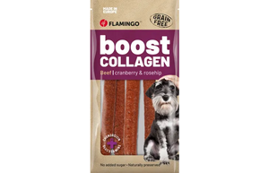 SNACKS BOOST SAUSAGE WITH BEEF & COLLAGEN  6pcs/ 600gr