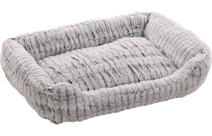 Basket Stella Rectangle Grey & White Basket Stella Rectangle Grey & White