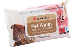 UNIVERSAL WIPES REINI WILD CHERRY 40PCS 18x16CM DISPLAY