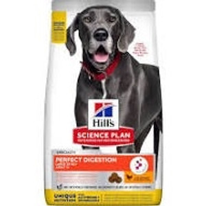 Hill’s Science Plan Perfect Digestion Large Breed Adult 1+ Dog Food With Chicken And Brown Rice (14kg) Hill’s Science Plan Perfect Digestion Large Breed Adult 1+ Dog Food With Chicken And Brown Rice (14kg)