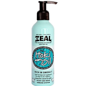Zeal Natural Hoki Fish Oil Supplement for Cats & Dogs (225ml) Zeal Natural Hoki Fish Oil Supplement for Cats & Dogs (225ml)