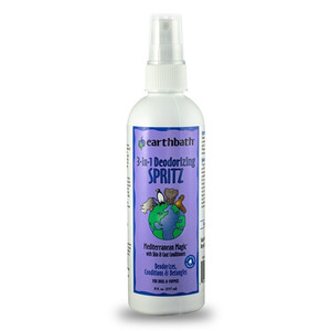 Earthbath® 3-IN-1 Deodorizing Spritz, Rosemary with Skin & Coat Conditioners, Made in USA, 8 oz pump spray Earthbath® 3-IN-1 Deodorizing Spritz, Rosemary with Skin & Coat Conditioners, Made in USA, 8 oz pump spray
