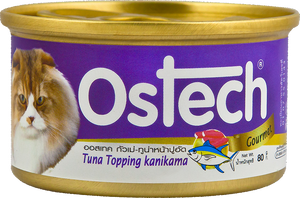 Ostech Cat Gourmet - Tuna Topping Kanikama (80 g) Ostech Cat Gourmet - Tuna Topping Kanikama (80 g)