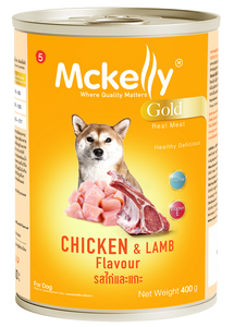 McKelly Dog Gold wet food Chicken&Lamb Flavour (400 g) McKelly Dog Gold wet food Chicken&Lamb Flavour (400 g)