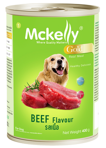 McKelly Dog Gold wet food Beef Flavour (400 g) McKelly Dog Gold wet food Beef Flavour (400 g)