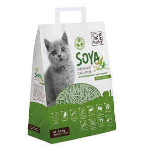 M-PETS Soya Organic Cat Litter 6L– 100% Biodegradable M-PETS Soya Organic Cat Litter 6L– 100% Biodegradable
