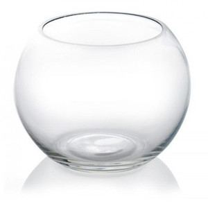 Saas Glass Fish Bowl 4 INCHES Saas Glass Fish Bowl 4 INCHES