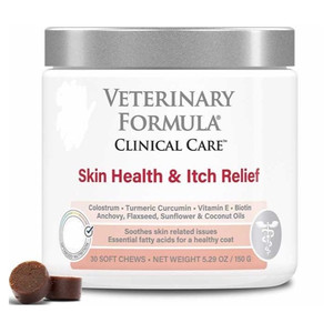 Synergy Labs Veterinary Formula Clinical Care Skin Health & Itch Relief 150g (30 counts)[Count - 30, Weight - 150g]