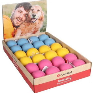 DT RUBBER SOFTU BALL 6CM ASSORTMENT