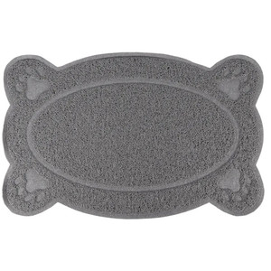CAT LITTER MAT RANDY GREY 58,5x38x0,4CM