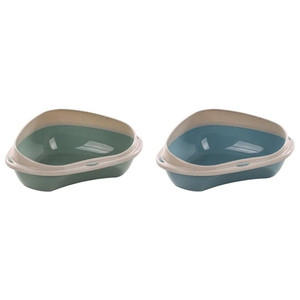 CAT LITTER BOX CORNER SADIO ASSORTMENT S 49,5x39,5x17CM CAT LITTER BOX CORNER SADIO ASSORTMENT S 49,5x39,5x17CM