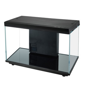 Karis Double Side Filter Stylish Aquarium Set PH-100 -[Volume:20Litre][44x24x29cm]-Black