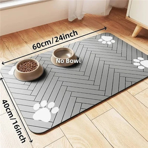 FAST DRYING DIATOMACEOUS EARTH PET FEEDING MAT 30.0*40.0CM FAST DRYING DIATOMACEOUS EARTH PET FEEDING MAT 30.0*40.0CM