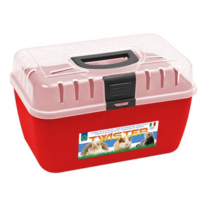 Georplast Twister Small Pets Transport Box( ASSORTED COLORS)