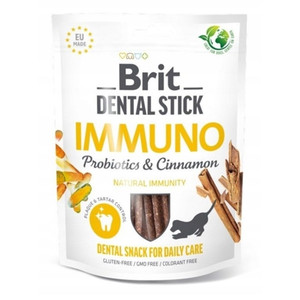 Brit Dental Stick Immuno with Probiotics & Cinnamon 7 pcs Brit Dental Stick Immuno with Probiotics & Cinnamon 7 pcs