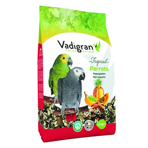 Vadigran Parrot Tropical 2.5 kg With Mix Fruits Vadigran Parrot Tropical 2.5 kg With Mix Fruits