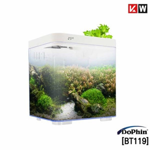 KW Zone Dophin 7L Mini Betta Tank Kit with Temperature Display KW Zone Dophin 7L Mini Betta Tank Kit with Temperature Display