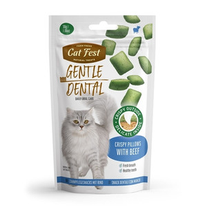 Cat Fest Dental Treats For Cats -Crispy Pillows -Chicken 30g Cat Fest Dental Treats For Cats -Crispy Pillows -Chicken 30g