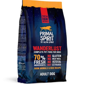 Primal 70% Wanderlust Dog Food 1 kg Primal 70% Wanderlust Dog Food 1 kg