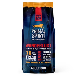 Primal 70% Wanderlust Dog Food 12 kg Primal 70% Wanderlust Dog Food 12 kg
