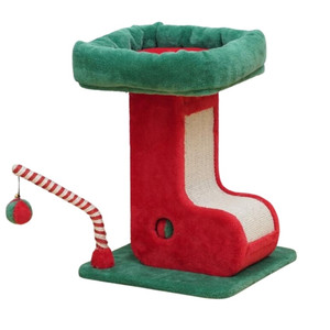 Catry Cat Tower With Scratcher 35x35x47cm