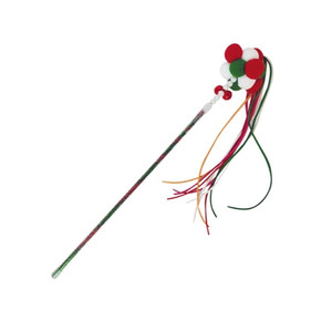 CHRISTMAS CAT POLE CHRISTMAS PON PON 40cm CHRISTMAS CAT POLE CHRISTMAS PON PON 40cm