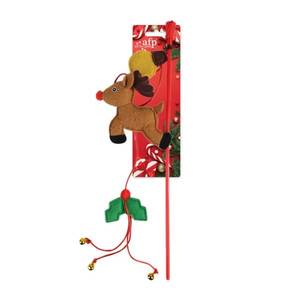 Flying Reindeer Cat Wand Flying Reindeer Cat Wand