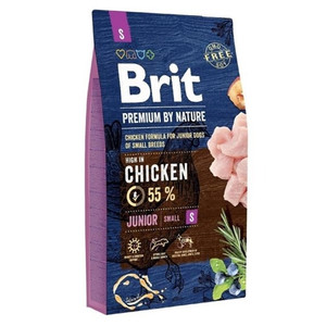 Brit Premium by Nature Junior Small Breed Dry Dog Food - 8 kg