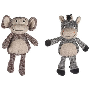 DT CHITA MONKEY+ZEBRA ASSORTMENT DISPLAY
