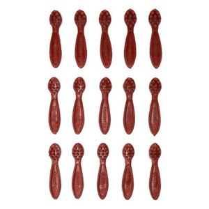 VEGGIE TOOTHBRUSH WITH STRAWBERRY 7,5CM 15PCS 120G