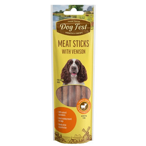 Dog Fest Meat Sticks With Vension For Adult Dogs[Weight - 45g]