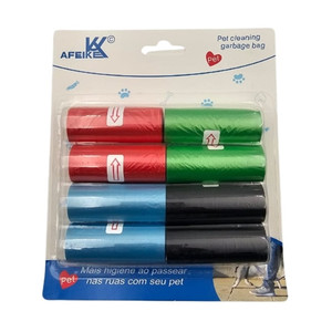 Saas Printed Pet Poop Bag(8Pcs Kit)