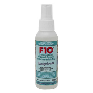 F10 Germicidal Wound Spray with Insecticide 100 ML