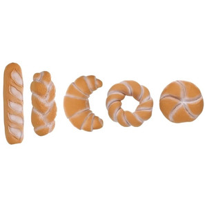 DT BAKY LATEX BREAD BROWN ASSORTMENT DISPLAY