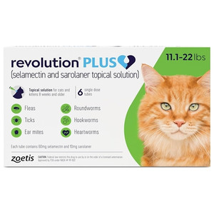 Revolution Plus for Cats 11.1-22LBS (60MG) 1ML