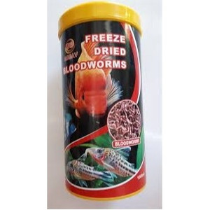 Aquav Freeze-Dried Blood Worms 100ml
