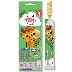 Smudges Little Licks  Creamy Bisque Treats for Kitten Cat 4 x 15g