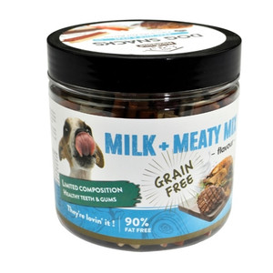 Howbone Twins Stix -Dog Snack 200g - Milk & Meaty Mix Flavour