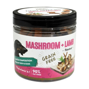 Howbone Training Bite -Dog Snack 200g - Mushroom & Lamb Flavour