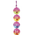 4 BALLS WITH BELL APROXIMATELY 18CM