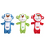 PLUSH MONKEY GREEN/RED/BLUE ASS PLUSH MONKEY GREEN/RED/BLUE ASS