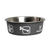 DOG DISH INOX BELLA BLACK 12CM