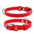 WAUDOG GLAMOUR COLL LEATH RED 21-29